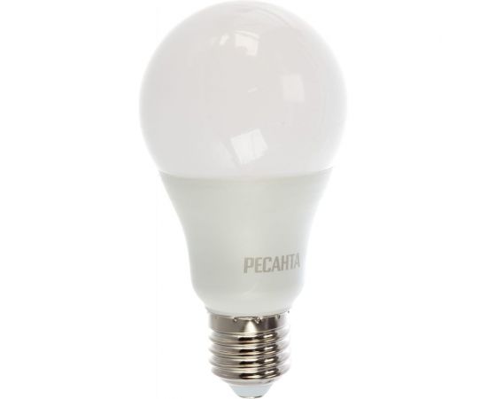 Светодиодная лампа Ресанта LL-R-A65-15W-230-3K-E27 (груша, 15Вт, тепл., ??27) 76/1/19 – изображение 4