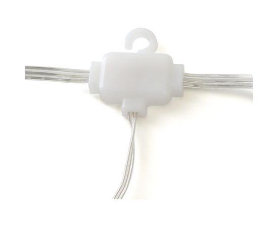 Светодиодная гирлянда FERON cl28 занавес водопад 3x3м + 3м 230v мультиколор, статичная, c питанием от сети, прозрачный шнур 48605 – изображение 4