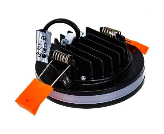 Встраиваемый светодиодный светильник FERON AL600 7W, 560 Lm, 4000К, черный 29569 – изображение 4