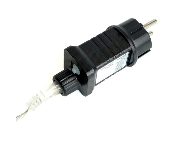 Светодиодная гирлянда FERON cl28 занавес водопад 3x3м + 3м 230v мультиколор, статичная, c питанием от сети, прозрачный шнур 48605 – изображение 5