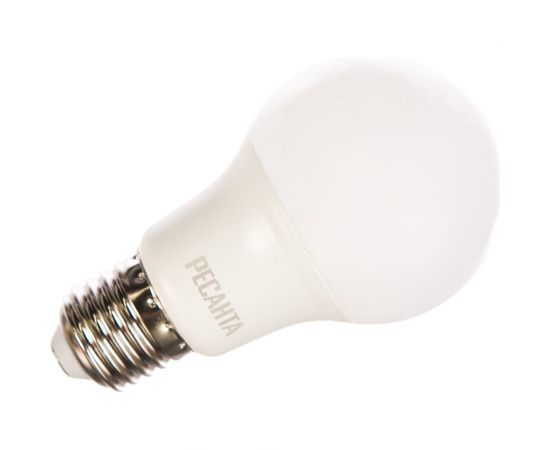 Светодиодная лампа Ресанта LL-R-A60-9W-230-3K-E27 /груша, 9Вт, тепл., Е27/ 76/1/13 – изображение 5
