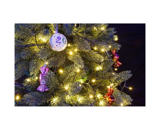 Светодиодная гирлянда NEON-NIGHT Твинкл-Лайт 8 режимов, 6м, 40 LED, прозрачный провод, тёплый белый 303-176 – изображение 6