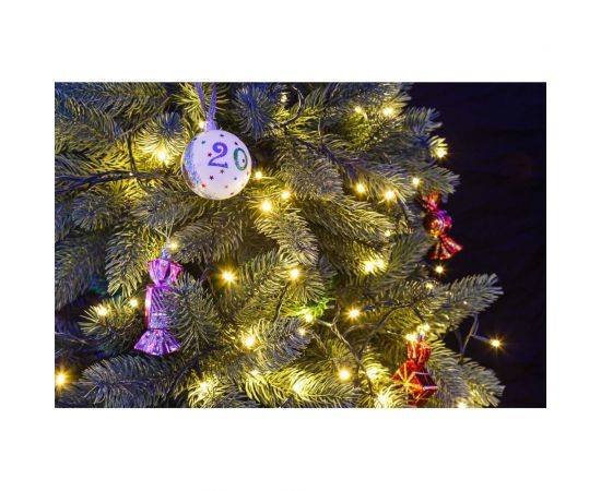 Светодиодная гирлянда NEON-NIGHT Твинкл-Лайт 8 режимов, 4м, 25 LED, прозрачный провод, тёплый белый 303-166 – изображение 6