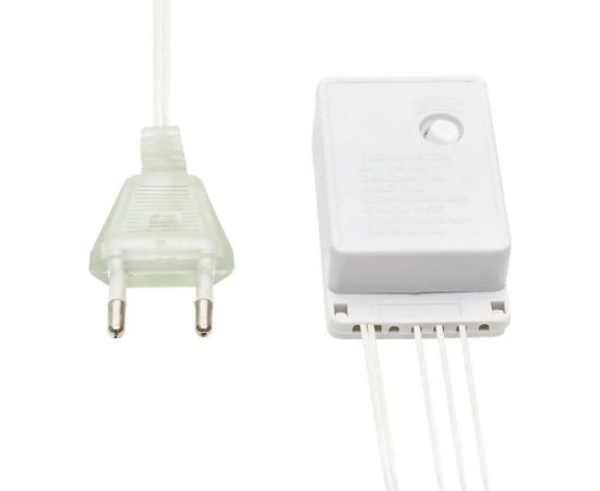 Светодиодная гирлянда NEON-NIGHT Твинкл-Лайт 8 режимов, 10м, 100 LED, прозрачный провод, тёплый белый 303-063 – изображение 9