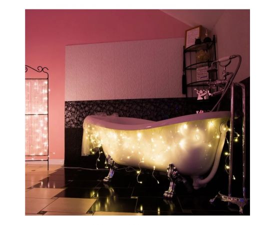 Светодиодная гирлянда NEON-NIGHT Твинкл-Лайт 8 режимов, 10м, 100 LED, прозрачный провод, тёплый белый 303-063 – изображение 10