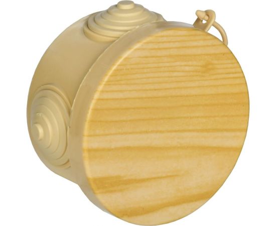 Распаячная коробка IEK км для о/п d=65x40мм ip54 4 вв. сосна UKO21-065-040-000-K34-54 