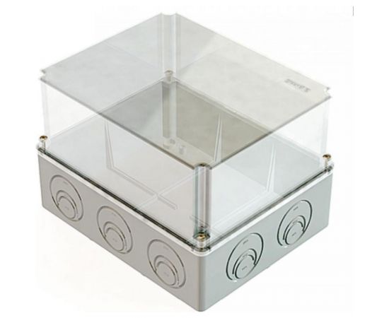 Приборная коробка GREENEL наружного монтажа 240х195х165мм с монтажной платой IP55 GE41348 