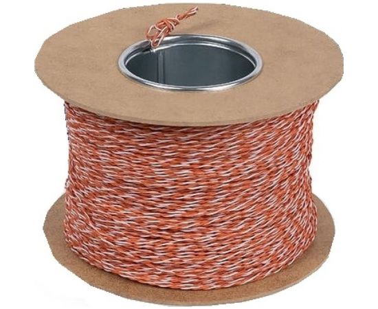 Кроссировочная витая пара Cabeus неэкранированная U/UTP, (Jumper Wire) категория 5e, 1 пара (24 AWG), одножильный (solid), без общей внешней оболочки UTP-1P-Cat.5e-SOLID-CROSS-500-OR 