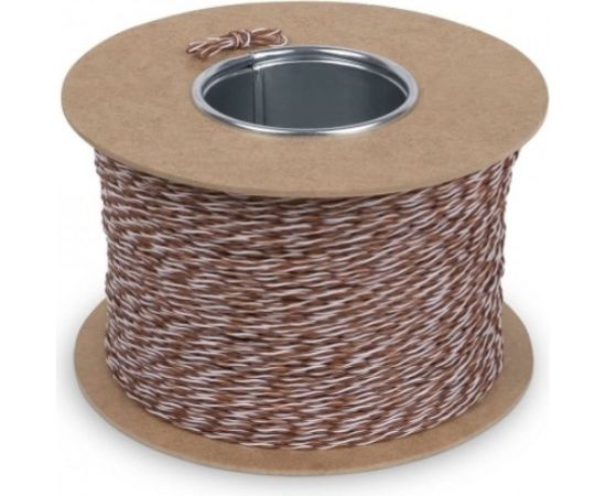 Кроссировочная витая пара Cabeus неэкранированная U/UTP (Jumper Wire) категория 5e, 1 пара (24 AWG), одножильный (solid), без общей внешней оболочки UTP-1P-Cat.5e-SOLID-CROSS-500-GN 