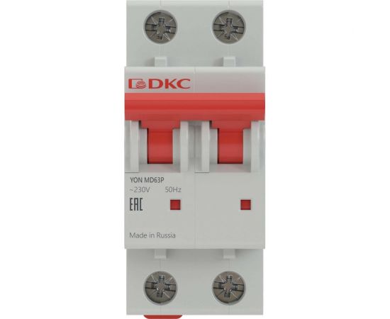 Модульный выключатель нагрузки DKC YON MD63P 2P 40А MD63P-240 