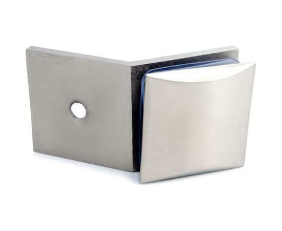 Коннектор стекло-стена SERVICE PLUS 135, хром матовый CP-305S-MC 