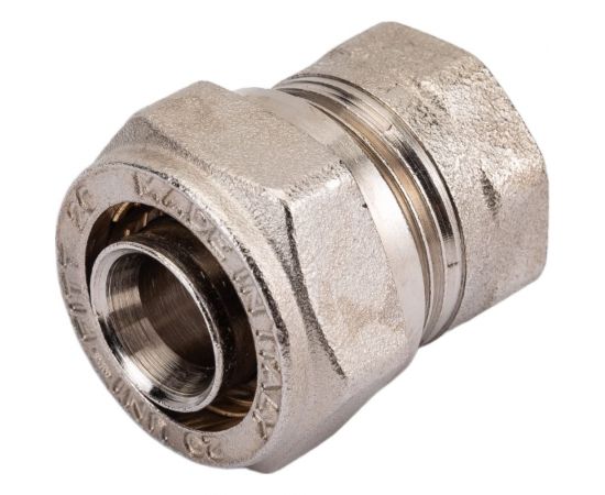 Обжимная муфта - В 20х1/2 никелированная Uni-Fitt 661N7200 