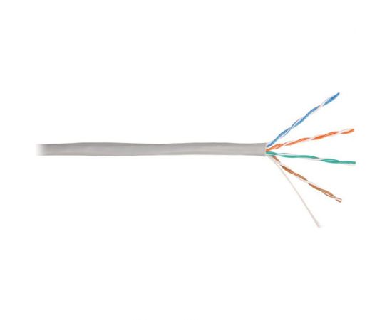 Кабель NIKOLAN U/UTP 4 пары, серый, 305м NKL 2100A-GY 