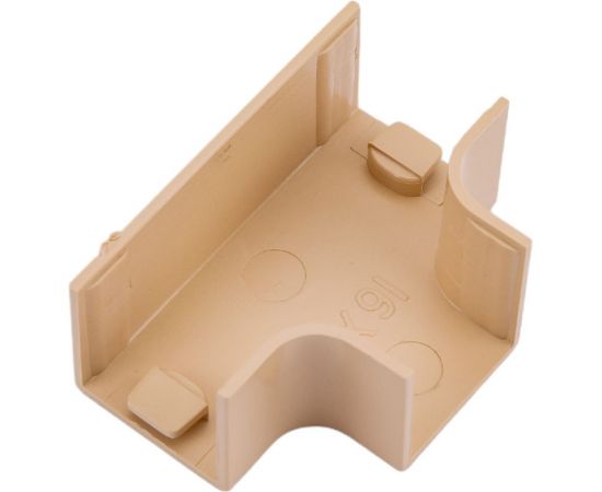 T-образный угол EKF PROxima Plast, под светлое дерево, 4 шт tchl-16-16x4 