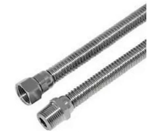 Гибкая подводка ГРЕЕРС Г-Ш шланг сильф SS 1/2"",1 м 