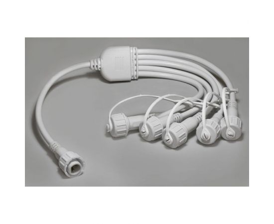 Разветвитель TEAMPROF 2 pin, 1-5, белый TPF-SC2/1-5-W 