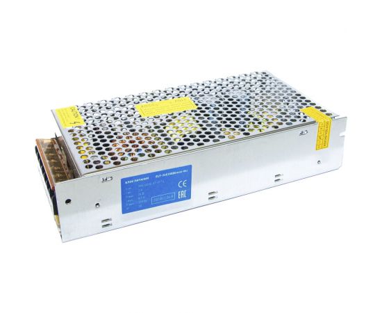 Интерьерный блок питания ELF 24В, 200Вт, компактный металлический перфорированный корпус (MJ) ELF-24E200BEmini-MJ 