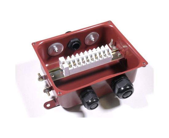 Коробка ГОФРОМАТИК Кзнс-08 с пластмассовыми сальниками (3шт. сальника mg) zeta30315 