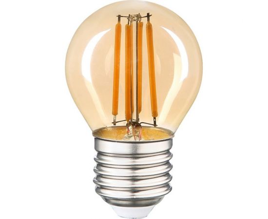 Лампа General Lighting Systems GLDEN-G45S-10-230-E27-4500 Золотая 661435 