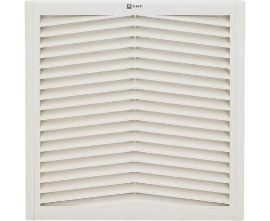 Решетка вентиляционная с фильтром PROxima (223x223 мм; IP54) EKF SQEXF305 