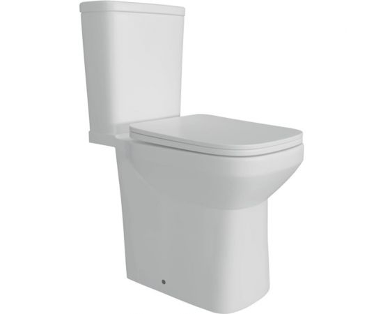 Напольный унитаз Teymi Kati безободковый, сиденье микролифт T40703 ЦБ-00267140 