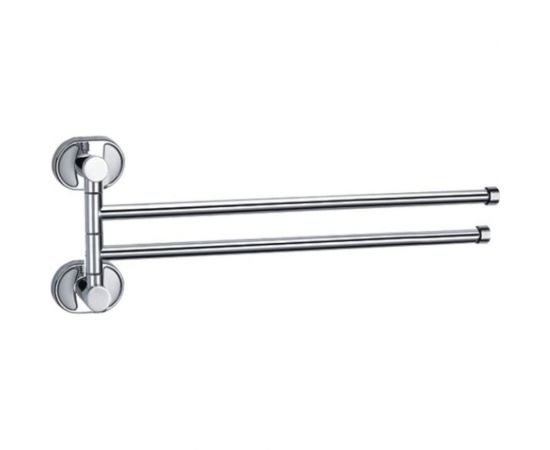 Вешалка для полотенца LEDEME двойная, поворотная L1912 896740 