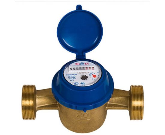Счетчик воды ЭКО-М ЭКОМЕРА - 40 ОДНОСТРУЙНЫЙ холодный Э-40ОХ-200-СК 