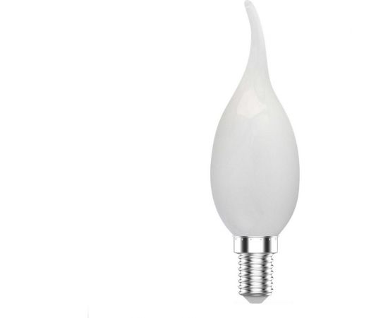 Лампа Gauss basic filament свеча на ветру 6,5w 480lm 2700к е14 milky led 1/10/50 1045117 