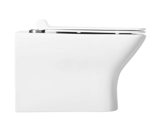 Сиденье дюропласт BelBagno soft close, металлическое крепление BB2112SC – изображение 2