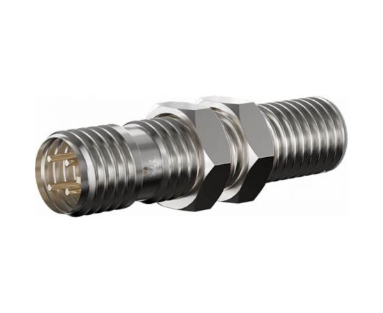 Индуктивный датчик Prompower kj112-d04pa-ds1250-ly, латунь, заподлицо, м12, 4 мм, pnp-но, разъем m12 KJ112D04PADS1250LY – изображение 2