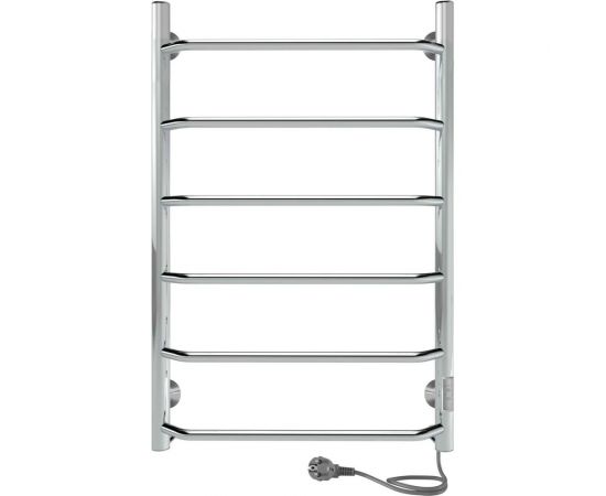 Полотенцесушитель INDIGO Roof Lux без полки (electro) 80/50 таймер, скрытый монтаж, универсальное подключение R/L LCRLE80-50BRRt LCRLE80-50Rt – изображение 2