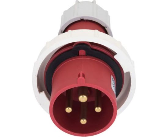 Переносная вилка EKF PROxima 0342, 3Р+РЕ, 63А, 380В, IP67, SQ ps-0342-63-380 – изображение 2