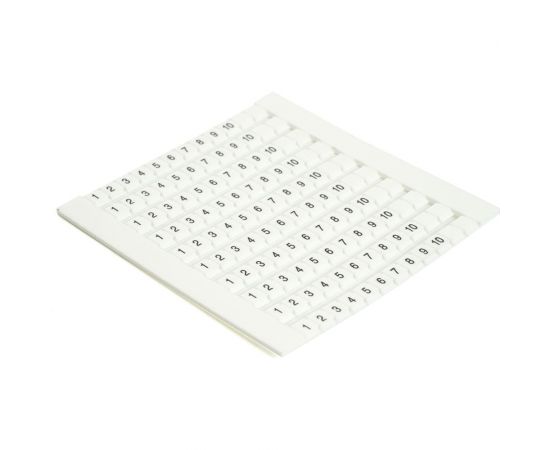 Маркеры для зни STEKKER (jxb st) с нумерацией 1-10 ld556-5, 49210 – изображение 2