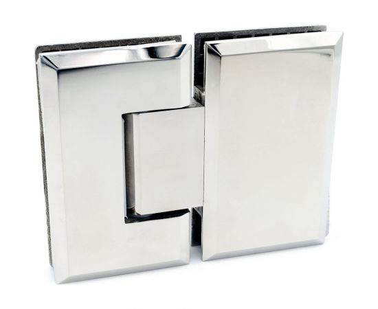 Петля стекло-стекло SERVICE PLUS 180, хром глянцевый CL-303S-PC – изображение 2