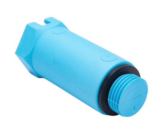 Монтажная заглушка Uni-Fitt Н 1/2"", с прокладкой, синяя 608B2000 – изображение 2