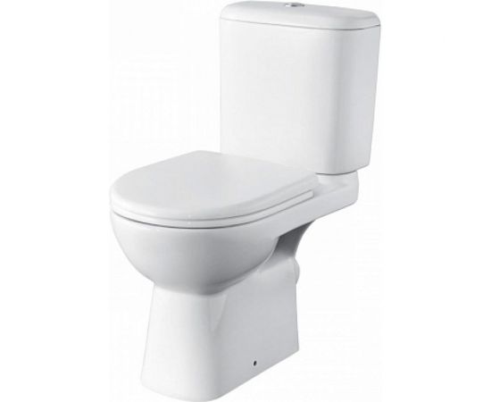 Унитаз-компакт ROCA ACCESS 34P23800Y горизонтальный выпуск, сиденье с крышкой SC 00000076681 – изображение 2