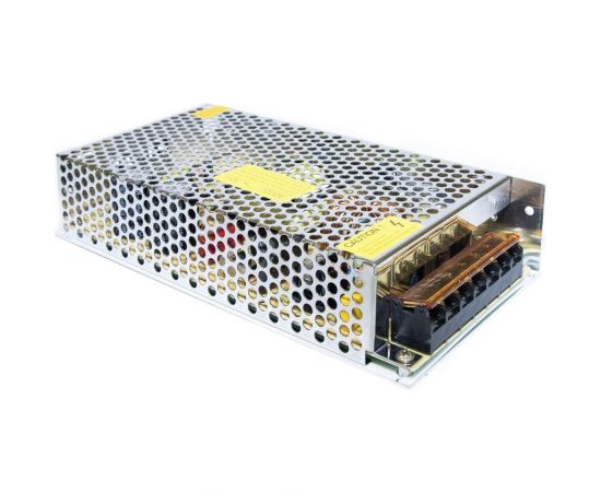 Интерьерный блок питания ELF 24В, 200Вт, компактный металлический перфорированный корпус (MJ) ELF-24E200BEmini-MJ – изображение 2