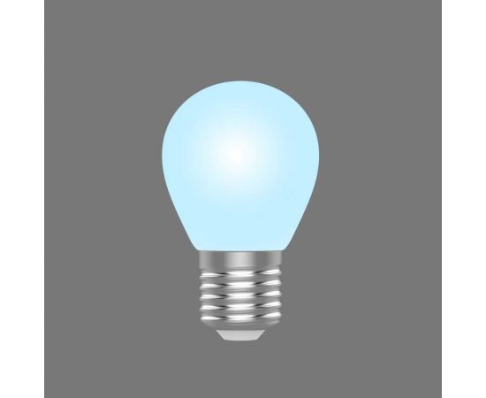 Лампа Gauss basic filament шар 4,5w 400lm 4100к е27 milky led 1/10/50 1055225 – изображение 2