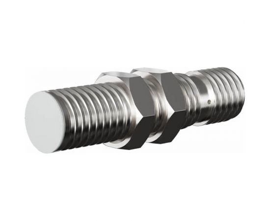 Индуктивный датчик Prompower kj112-d04pa-ds1250-ly, латунь, заподлицо, м12, 4 мм, pnp-но, разъем m12 KJ112D04PADS1250LY – изображение 3