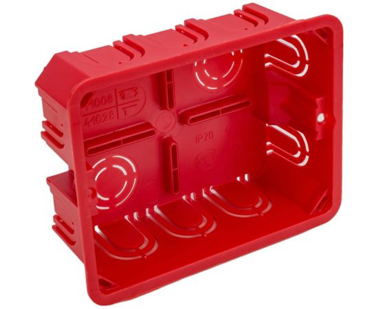 Распаечная коробка с крышкой СП 120х92х45мм, IP20 TDM SQ1402-1008 – изображение 3