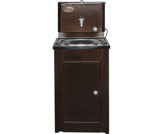 Дачный умывальник Вихрь КОМФОРТ с подогревом, нержавеющая мойка, цвет медь 74/4/7 – изображение 4