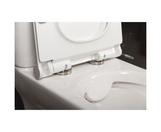 Сиденье дюропласт BelBagno soft close, металлическое крепление BB2112SC – изображение 4