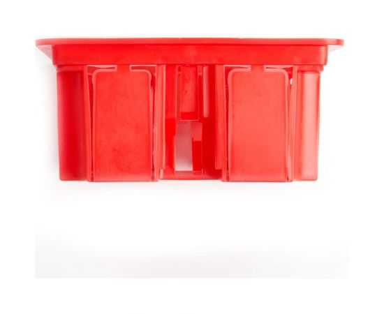 Монтажная коробка STEKKER EBX30-01-1-20-92 для сплошных стен, с крышкой, 92*92*45мм, IP20, красный (GE41001) 49004 – изображение 4