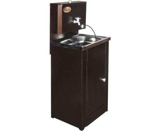 Дачный умывальник Вихрь КОМФОРТ с подогревом, нержавеющая мойка, цвет медь 74/4/7 – изображение 5