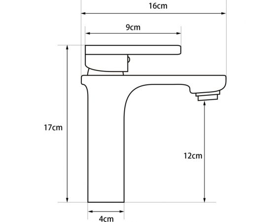 Смеситель для умывальника SHIMIZU brass chrome-s smz 1006580 smz1006580 – изображение 5