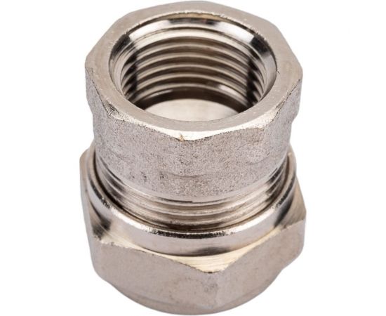 Обжимная муфта - В 20х1/2 никелированная Uni-Fitt 661N7200 – изображение 5