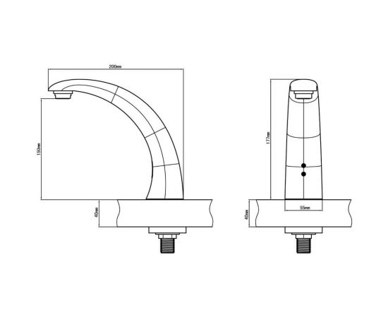 Автоматический смеситель Kopfgescheit KR5151V-DC – изображение 6