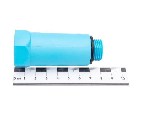 Монтажная заглушка Uni-Fitt Н 1/2"", с прокладкой, синяя 608B2000 – изображение 6
