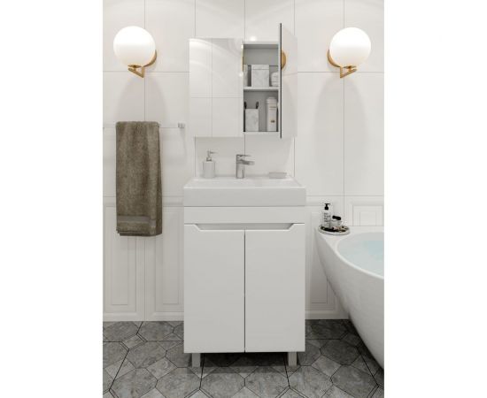 Шкаф-зеркало Айсберг Мечта 60 DM2306HZ – изображение 7