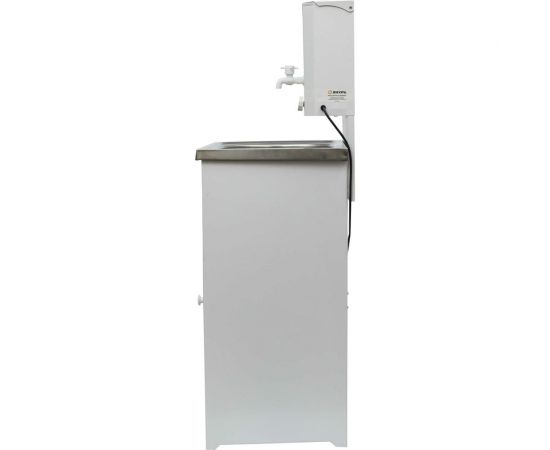 Дачный умывальник Вихрь КОМФОРТ с подогревом, нержавеющая мойка, цвет белый 74/4/6 – изображение 7